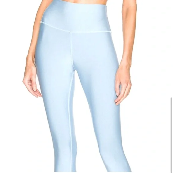Alo Yoga Chalk Blue Air Lift Leggings - Picture 9 of 14